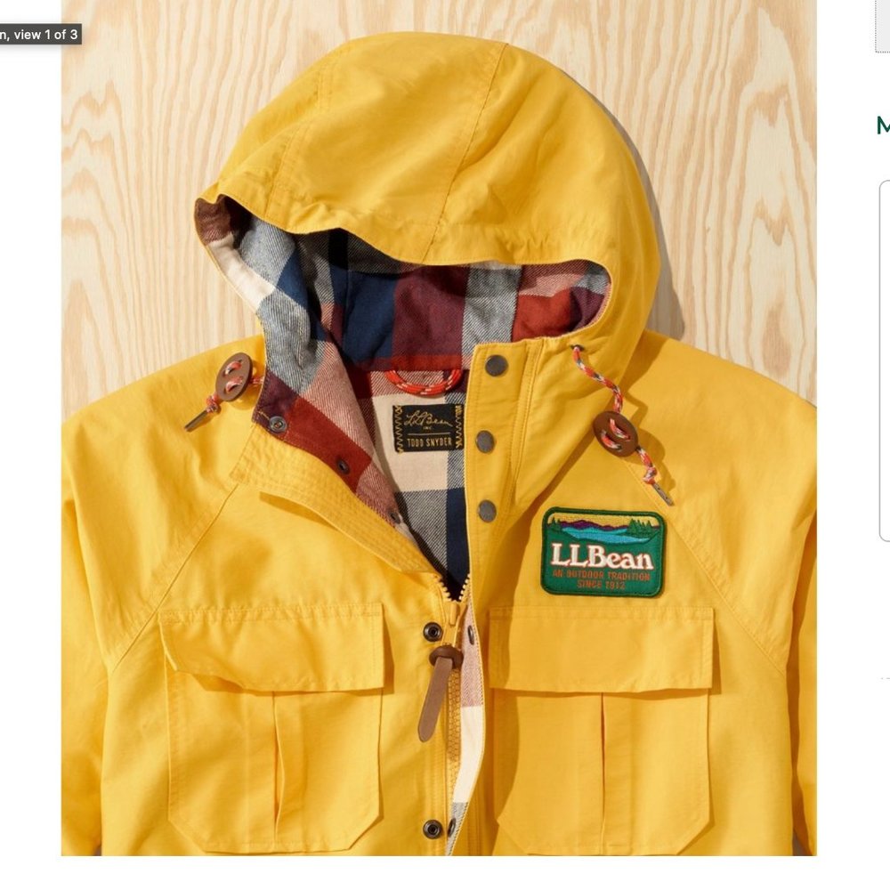 LL Bean Todd Snyder parka